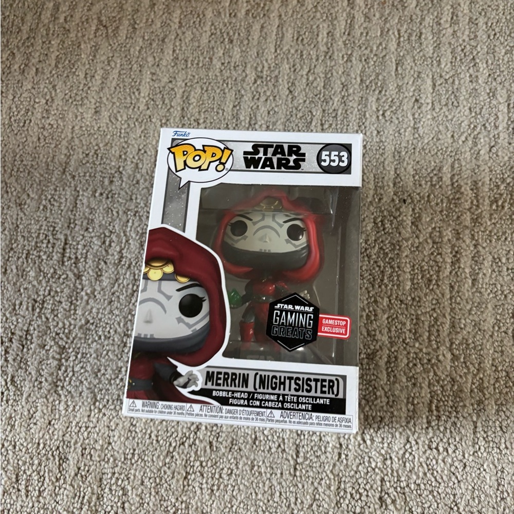 Funko Star Wars Gaming Greats Figure with Red and Black Design